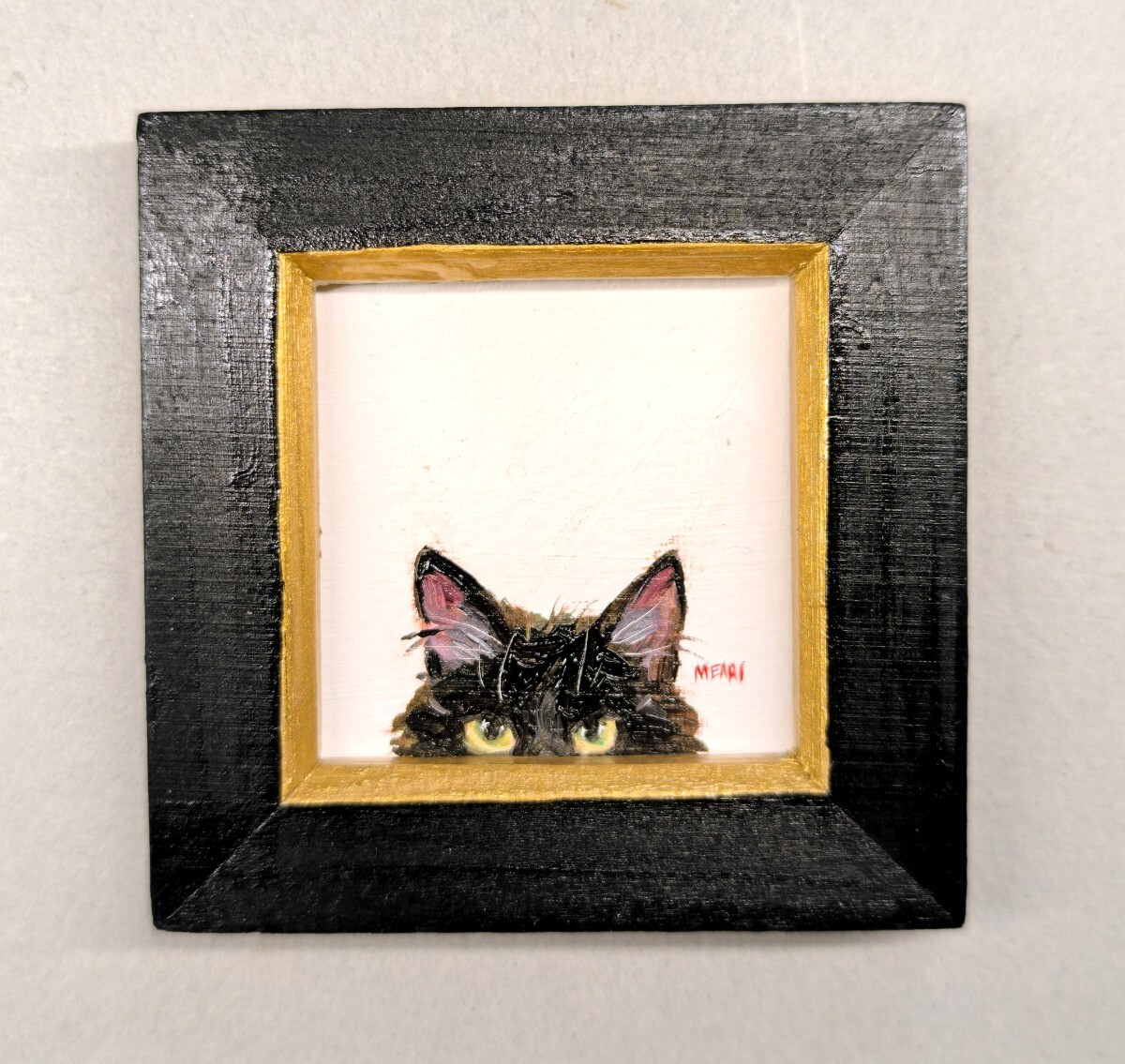 Yahoo!オークション -「猫」(油彩) (絵画)の落札相場・落札価格
