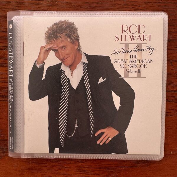 ロッド スチュアート CD as time goes by THE GREAT AMERICAN SONGBOOK vol II rod stewart