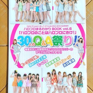 ハロプロまるわかり BOOK vol.6 Hello! Project ハロー!プロジェクト モーニング娘。 Berryz工房 ℃-ute 真野恵里菜 スマイレージ