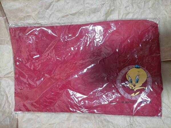 非売品 ミスタードーナツ トゥイーティー エプロン 新品 ミスド ルーニー・テューンズ Mister Donut Looney Tunes tweety apron