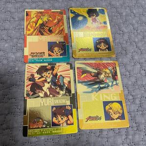 キングオブファイターズ 餓狼伝説 龍虎の拳 カードダス ネオジオ SNK 不知火舞 キング ユリサカザキ 麻宮アテナ データファイル