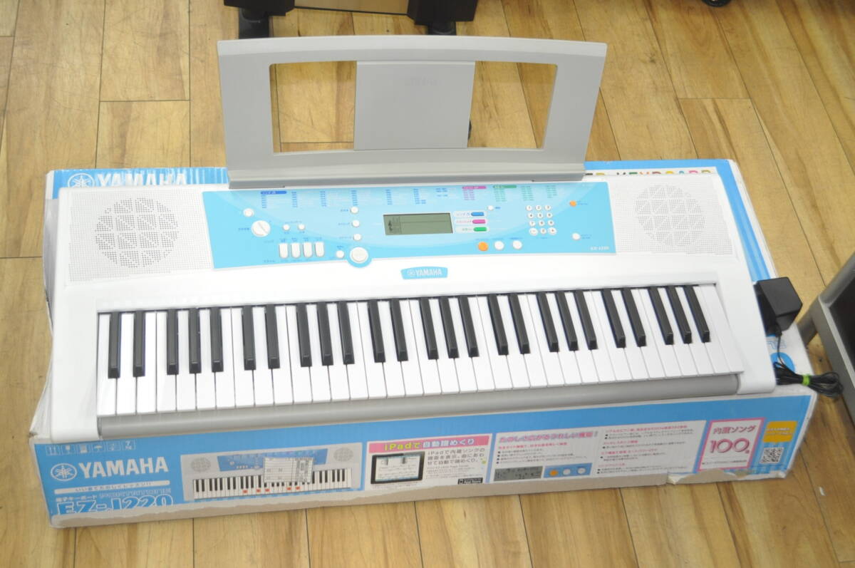 YAMAHA EZ-J220 動作確認済み スタンド付き ヤマハ | EZ-J220 - ポータブルキーボード - 概要