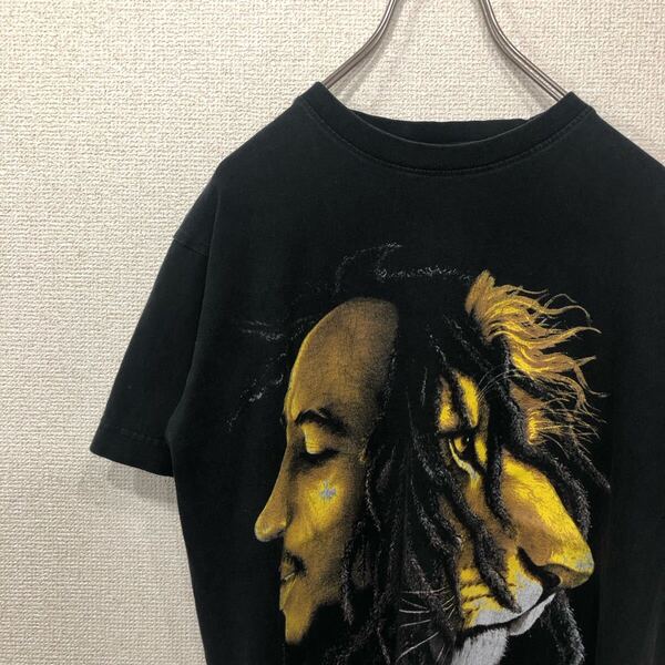 アメリカ古着 tシャツ ボブマーリー 歌手 バンドT M相当 629