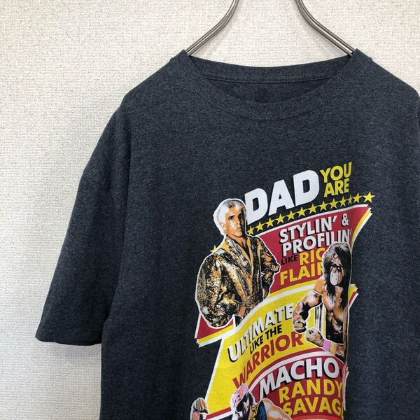 アメリカ古着 tシャツ WWE プロレス 人物 XL 相当 684