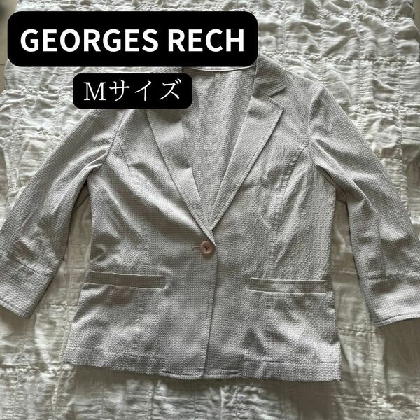 GEORGES RECH ジョルジュレッシュ ジャケット グレー 36 M