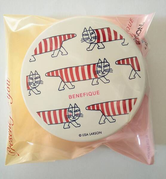 ベネフィーク クッションコンパクト ファンデーションケース LISA LARSON コラボ 限定ケース LL リサラーソン コンパクトケース