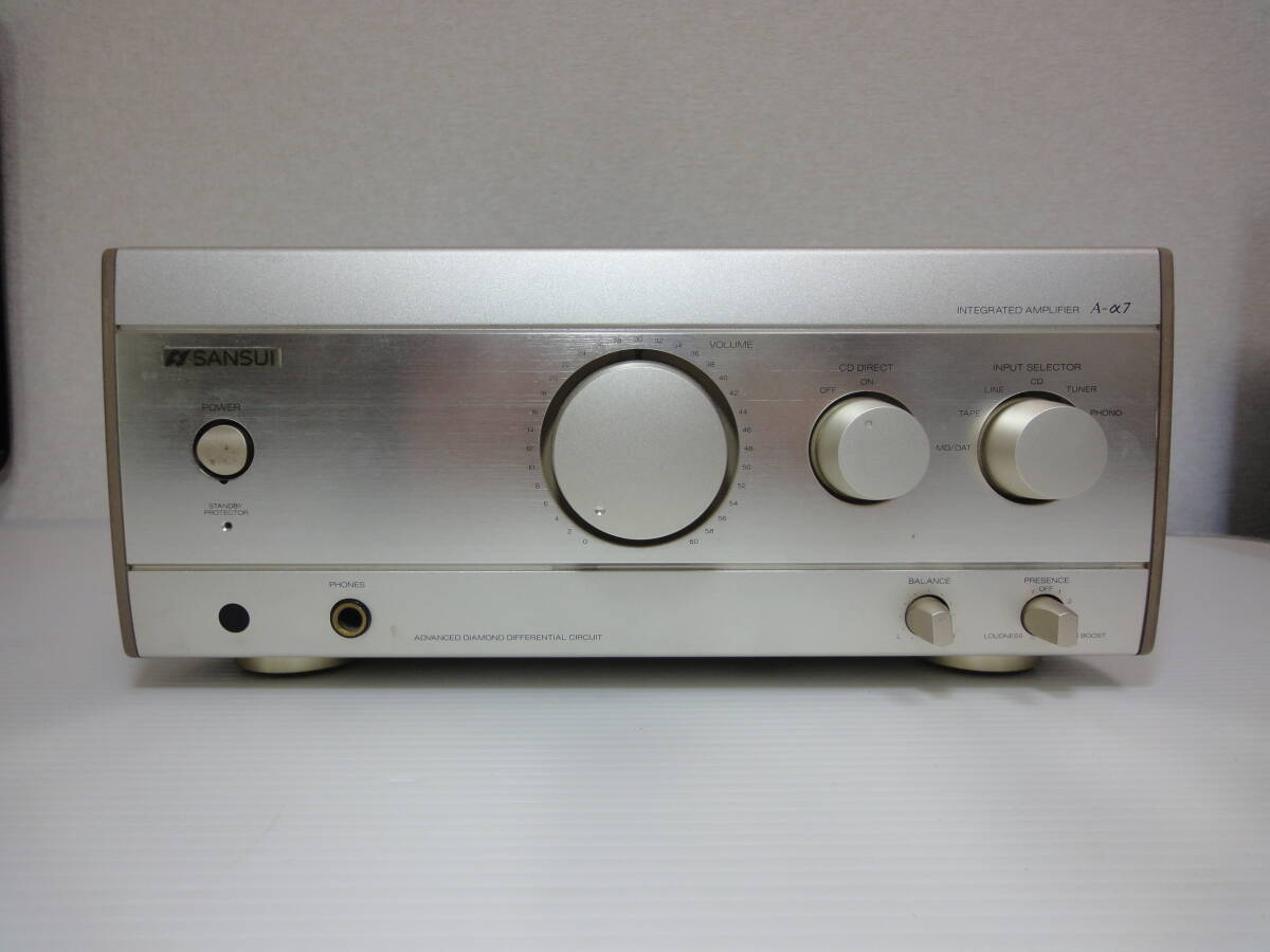 SANSUI A-α7の仕様 サンスイ