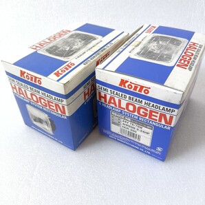 【送料無料】シールドビーム 変換 ハロゲン ヘッドランプユニット 2個セット 交換 角型4灯式 4HRSSB-2-24HP 12V24V H4 小糸