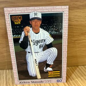 1992BBM 263. рисовое поле глава . Hanshin Tigers