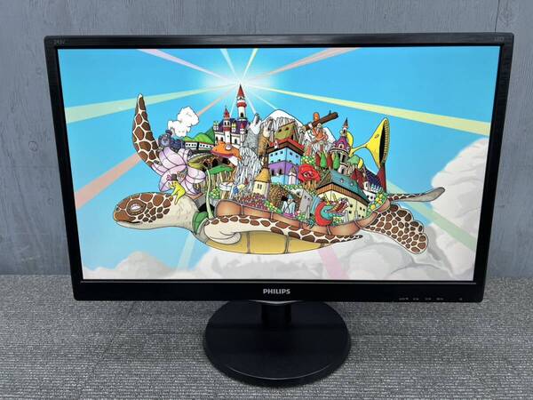 ◆管1562◆全国送料無料◆PHILIPS フィリップス◆23.6インチワイドモニターディスプレイ◆243V5Q◆ゲーミング◆16074時間稼働◆動作確認済