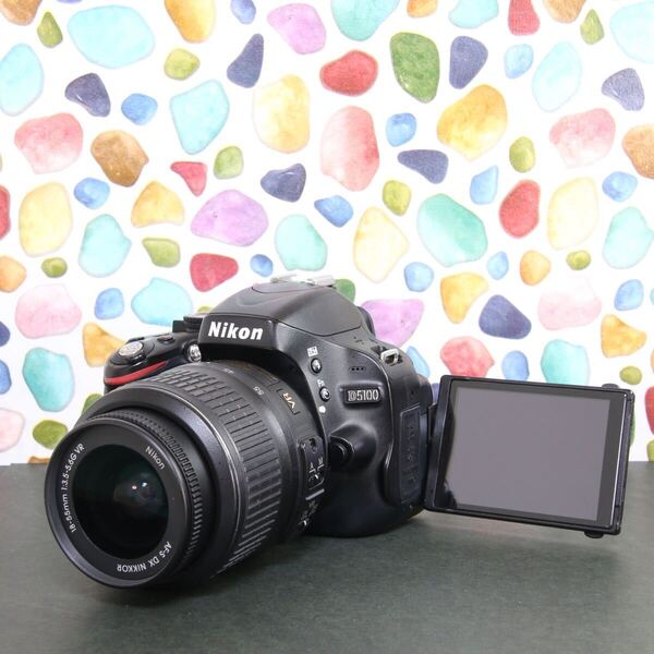 【N】◇高性能一眼レフ♪ ◇Nikon D5100 スマホ転送♪