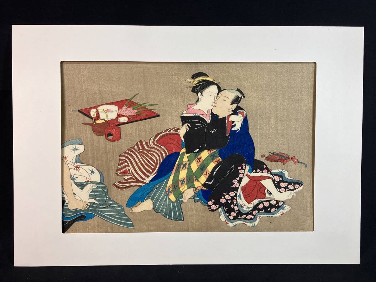 安藤広重 大阪錦絵 木曽路之山川 版元 共栄堂 版画