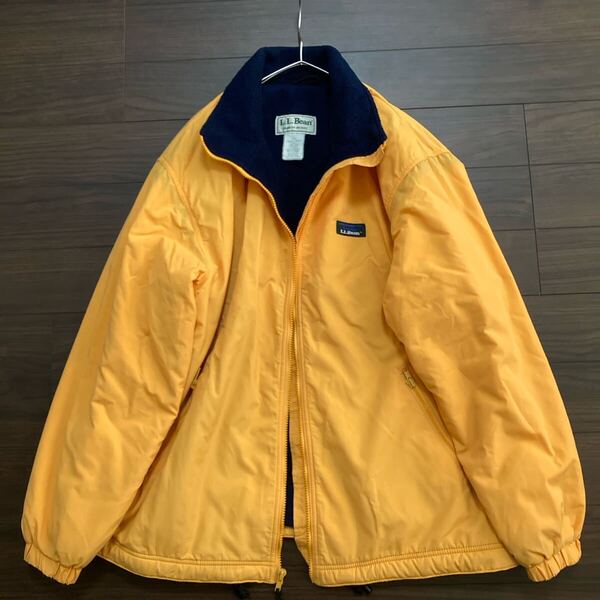 USA 90s ビンテージ L.L.BEAN Warm UP JACKET XL
