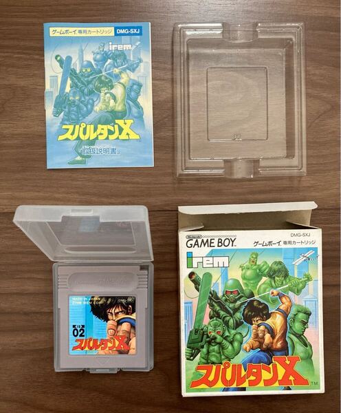 スパルタンX ゲームボーイ GB アイレム 箱 説明書付