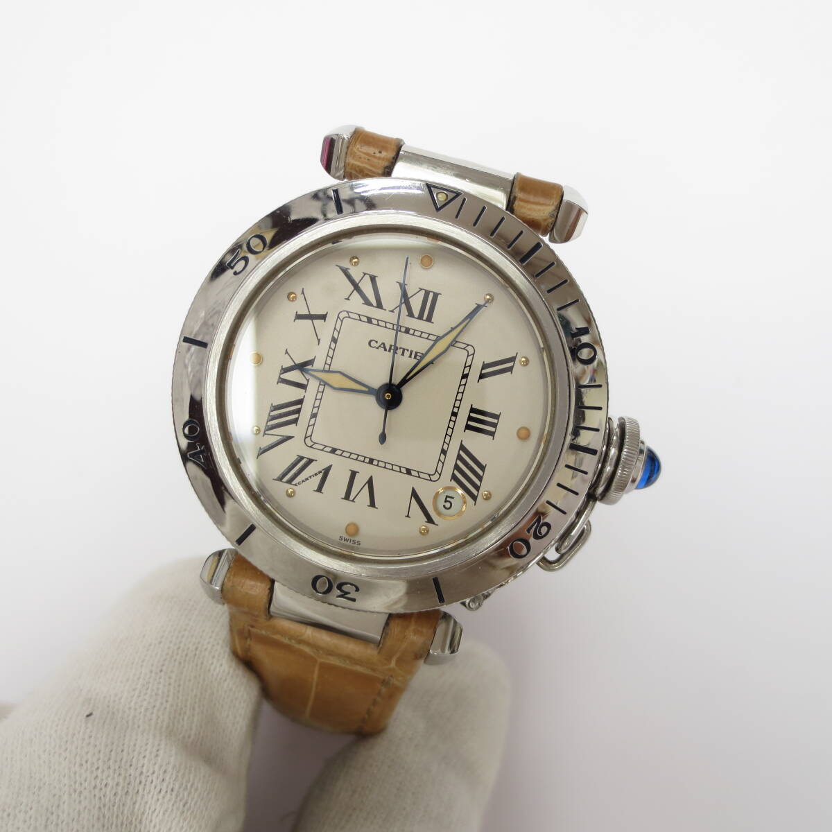 Yahoo!オークション -「(cartier カルティエ)」(パシャドゥ