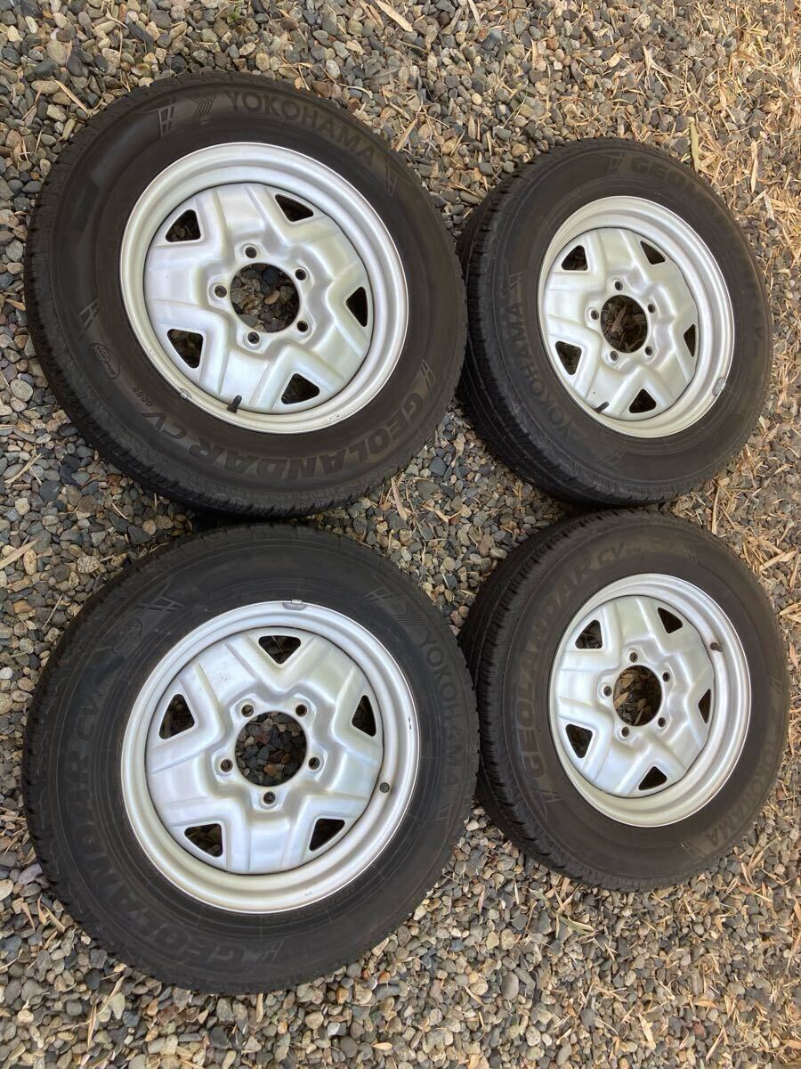 ジムニーJB64純正タイヤホイールブリヂストン 175/80R16 4本