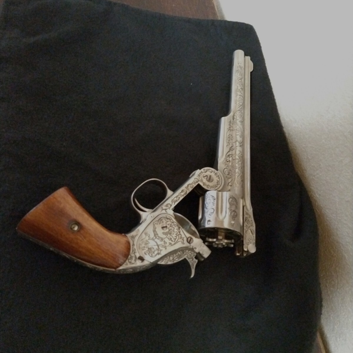 フランクリンミント コルト .45 ピースメーカー 純銀 純金