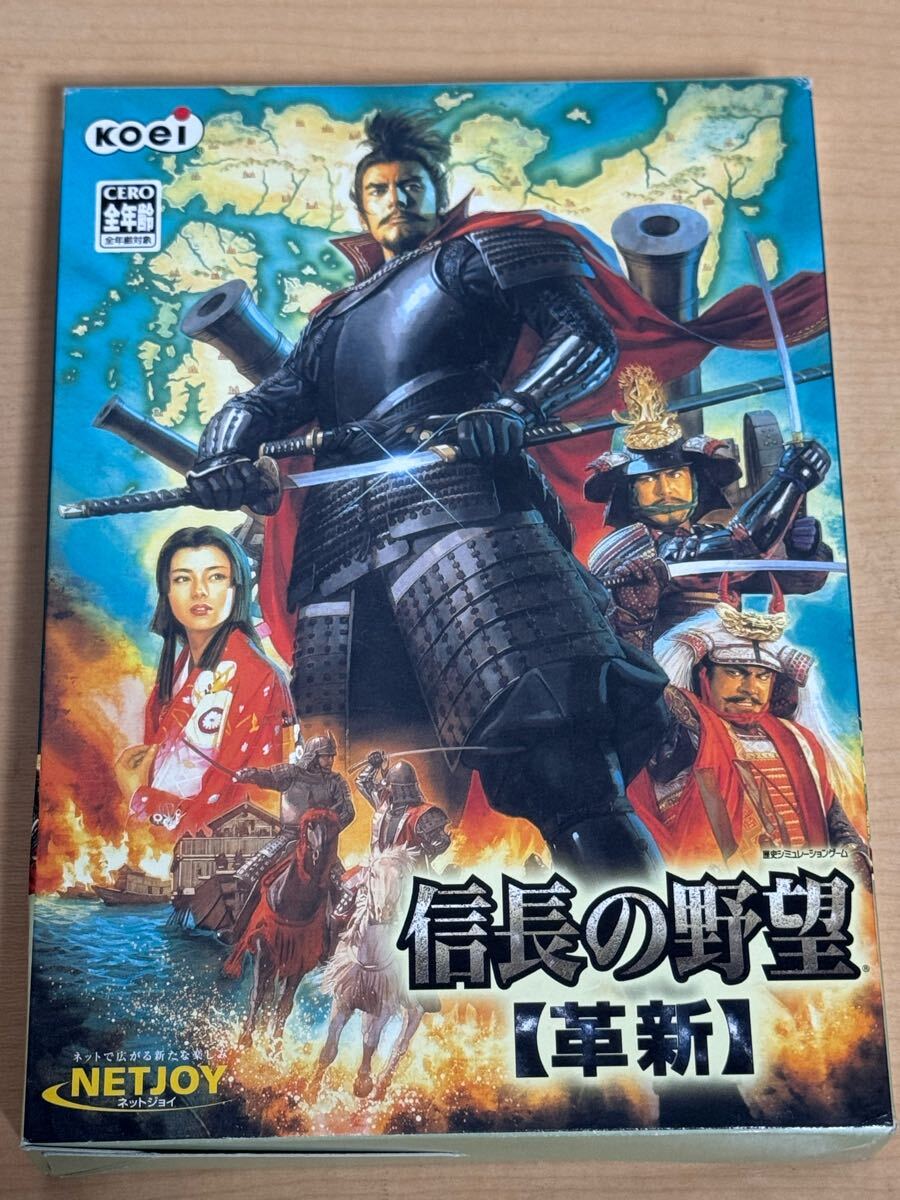 【希少】PCゲーム　信長の野望　革命　レトロ　Windows 戦略ゲーム　織田信