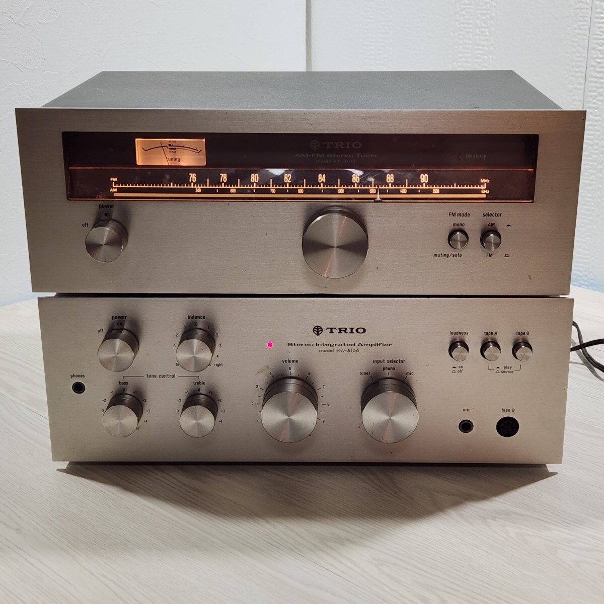 Yahoo!オークション -「trio kt-」(アンプ) (オーディオ機器)の Yahoo!オークション -「trio kt-」(アンプ) (オーディオ機器)の