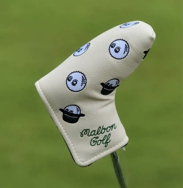 ベージュ ピン マルボンゴルフ MALBON GOLF