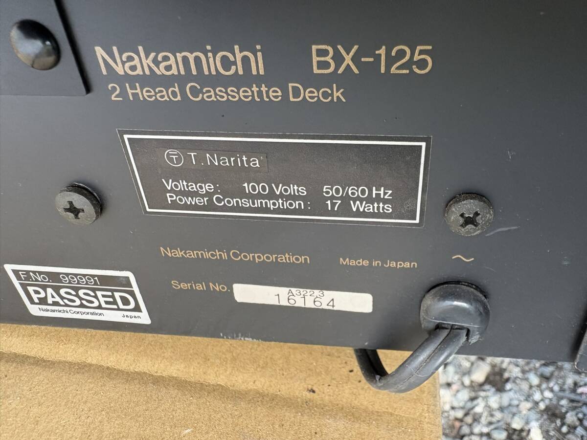 Yahoo!オークション -「nakamichi bx」の落札相場・落札価格 Yahoo!オークション -「nakamichi bx」の落札相場・落札価格