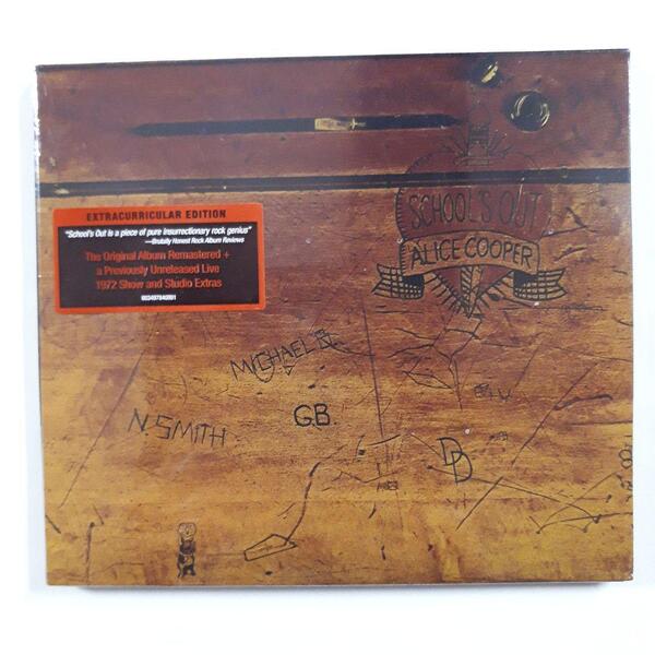 送料無料! Alice Cooper - School's Out Expanded & Remastered 2CD アリス・クーパー
