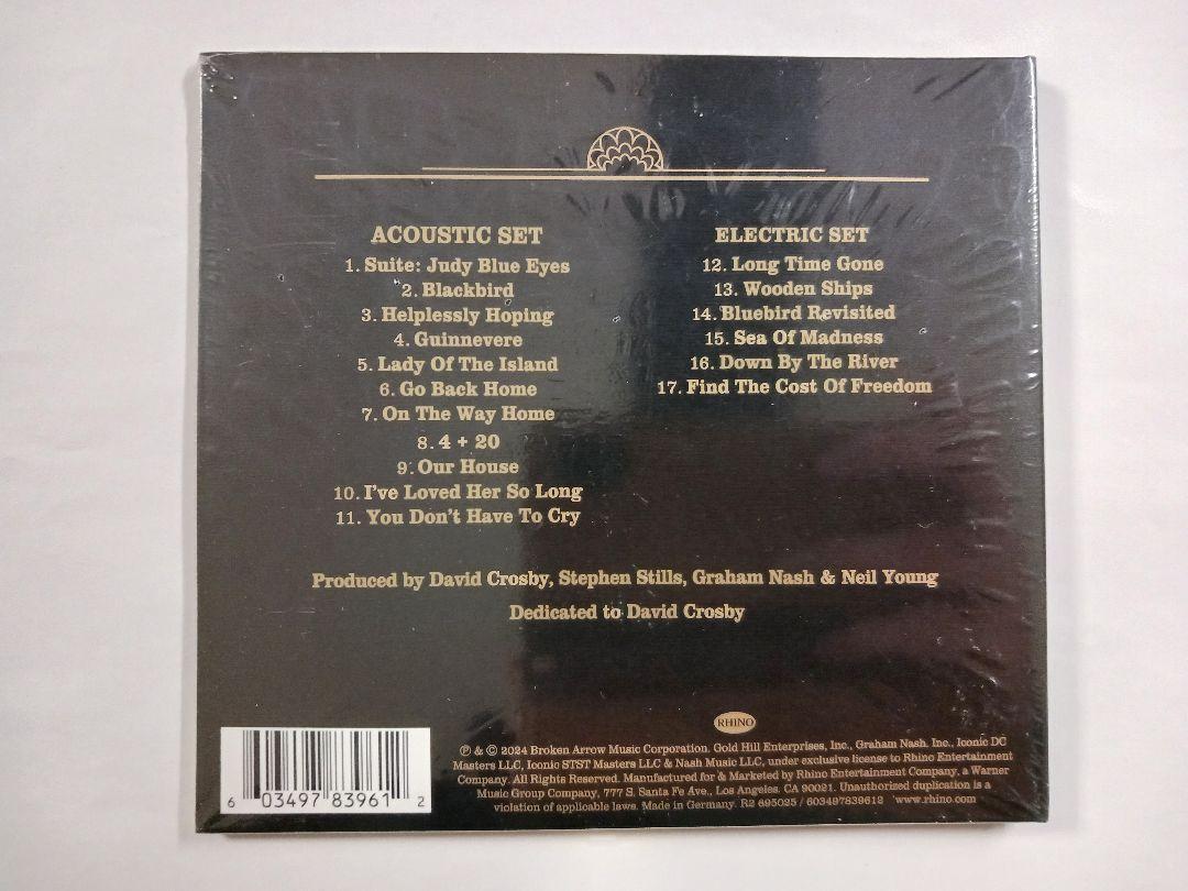 送料無料！ Crosby Stills Nash & Young - Live At Fillmore