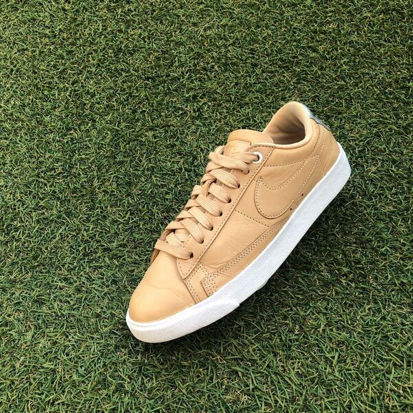 美品23.5 NIKE BLAZER PREM LOW QS ナイキ ブレザー プレミアム ロー HB398