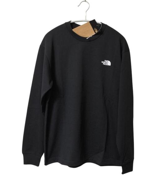 【新品】THE NORTH FACE L/S スクエアロゴティー M 黒
