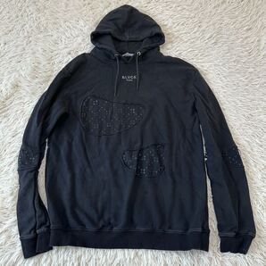 【BLVCKPARIS】ブラックパリ XL パーカー 長袖 ブラック 刺繍