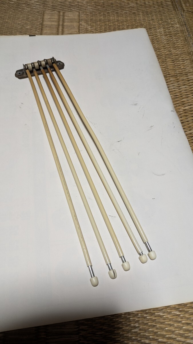 洗面／タオルハンガー／５本掛け