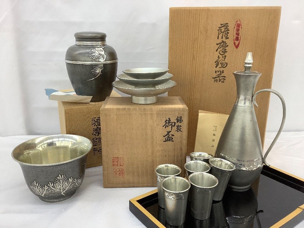Yahoo!オークション -「錫 酒器セット」の落札相場・落札価格