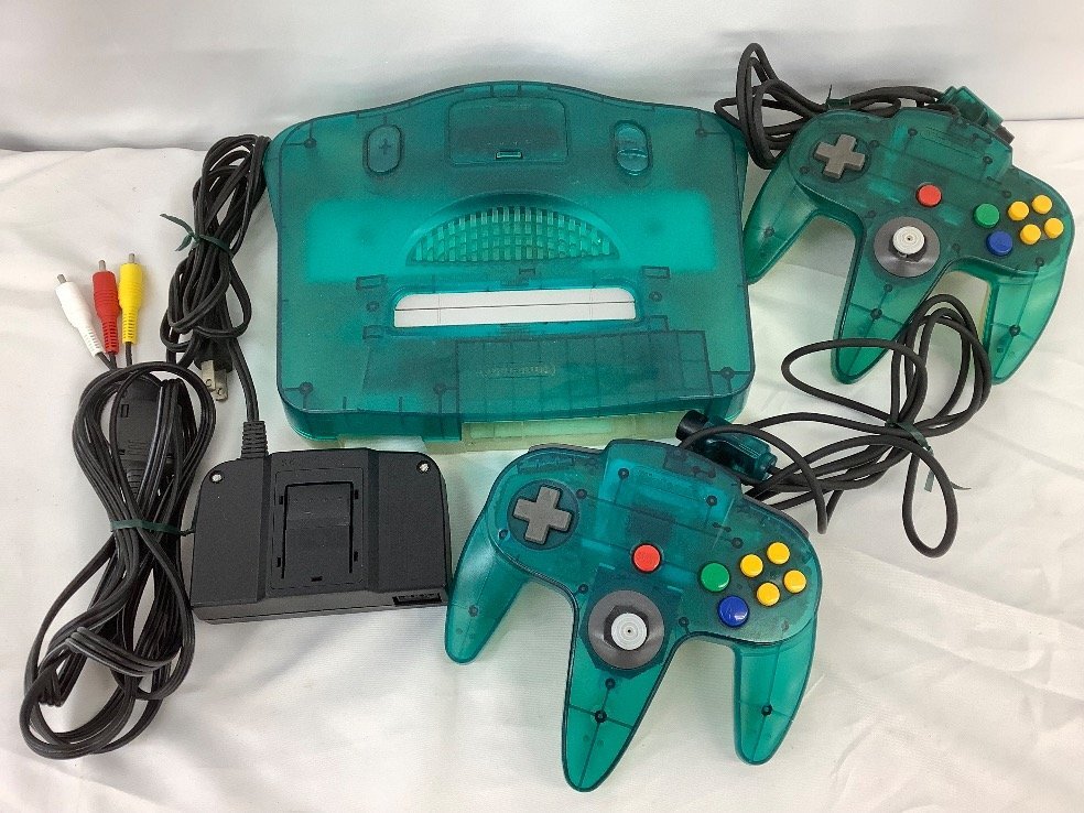 NINTENDO 64 - ニンテンドー64本体 カセット ジャンク セットの