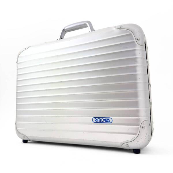 【廃盤】RIMOWA リモワ TOPAS トパーズ Attache アタッシェ 22L アルミ ボードケース キャリー アタッシュケース ハンドバッグ ビジネス