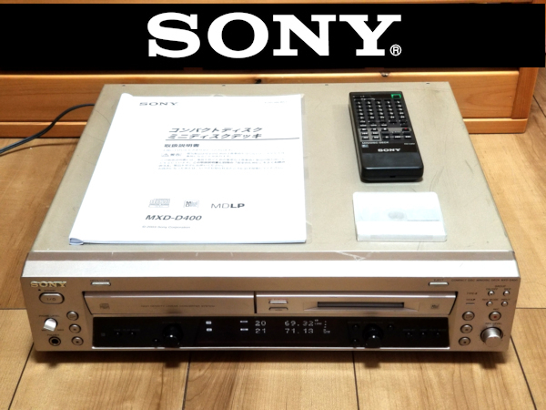 Yahoo!オークション -「ソニー mxd-d400」の落札相場・落札価格 Yahoo!オークション -「ソニー mxd-d400」の落札相場・落札価格