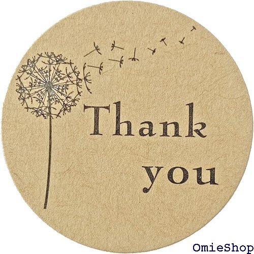 Thank you シール 直径3.5 cm TY-04 100片 14565