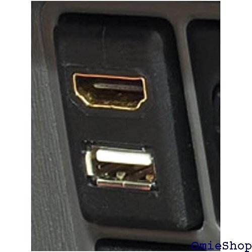 ビートソニック USB/HDMI延長ケーブル USB1 車用 スペアスイッチホール設置タイプ アルパインナビ対応 15421