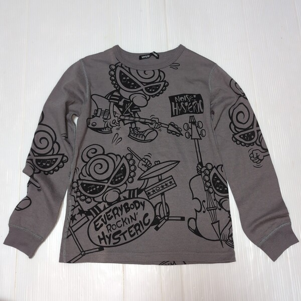 130★ヒステリックミニ★ロックなミニちゃんプリントTシャツ★バックプリントもあり!