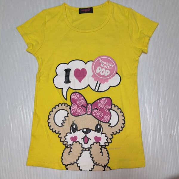 150★アースマジック★ロゴ&マフィーちゃんプリントTシャツ★