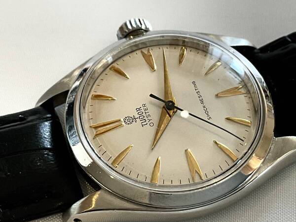 TUDOR 小バラ Ref. 7934 プリンス 手巻き オーバーホール済み クロコダイルブレス 付き Cal. 1156 チュードル チューダー