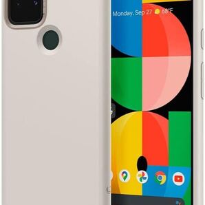k71【CYRILL】 Google Pixel 5a ケース Color Brick ソフトTPU PC ケース ワイヤレス充電 Qi充電 白系 Pixel 5a カバー (クリーム)