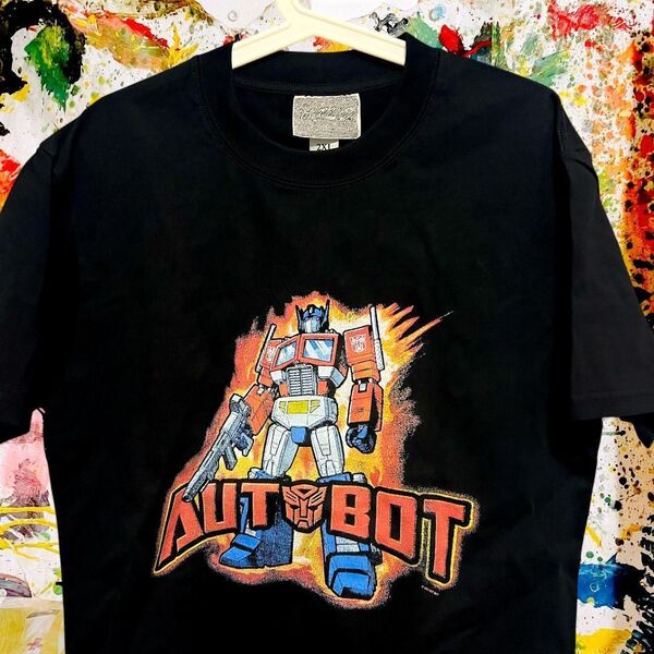 トランスフォーマー リプリント Tシャツ 半袖 メンズ 新品 個性的 新品 新品未使用 レトロ 個性的 奇抜 エモい