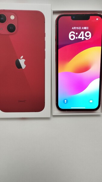☆お買い得☆iPhone13 256GB レッド SIMフリー