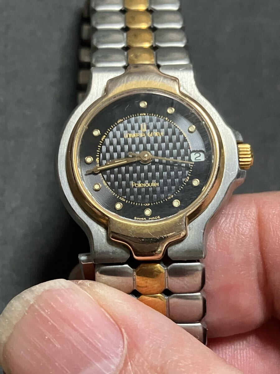 UNIVERSAL GENEVE クォーツ腕時計 シルバー　レディース Yahoo!オークション -「ユニバーサルジュネーブ クオーツ