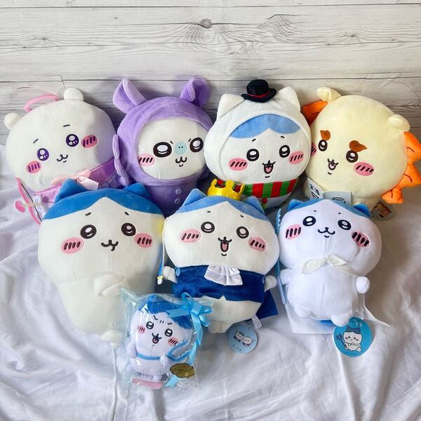 ちいかわ ぬいぐるみ まとめ売り ハチワレ くりまんじゅう グッズ セット BIGぬいぐるみ タグ付き多数 5