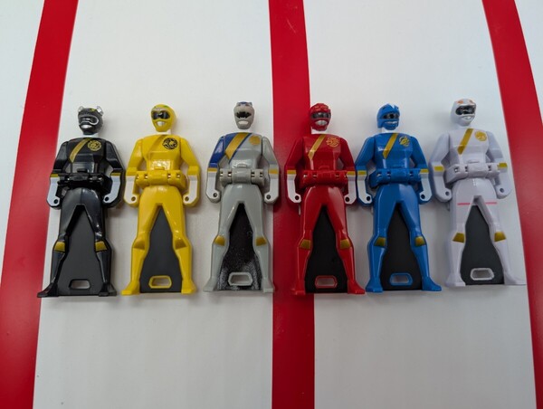 海賊戦隊 ゴーカイジャー レンジャーキー ガオレンジャー 6体セット