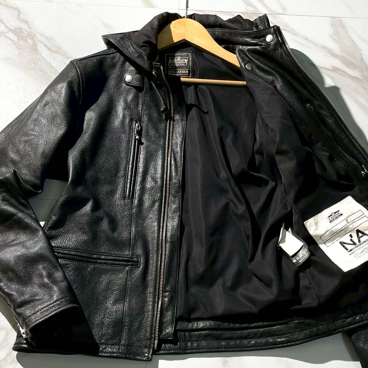 2025年最新】Yahoo!オークション -カドヤ 革ジャンの中古品
