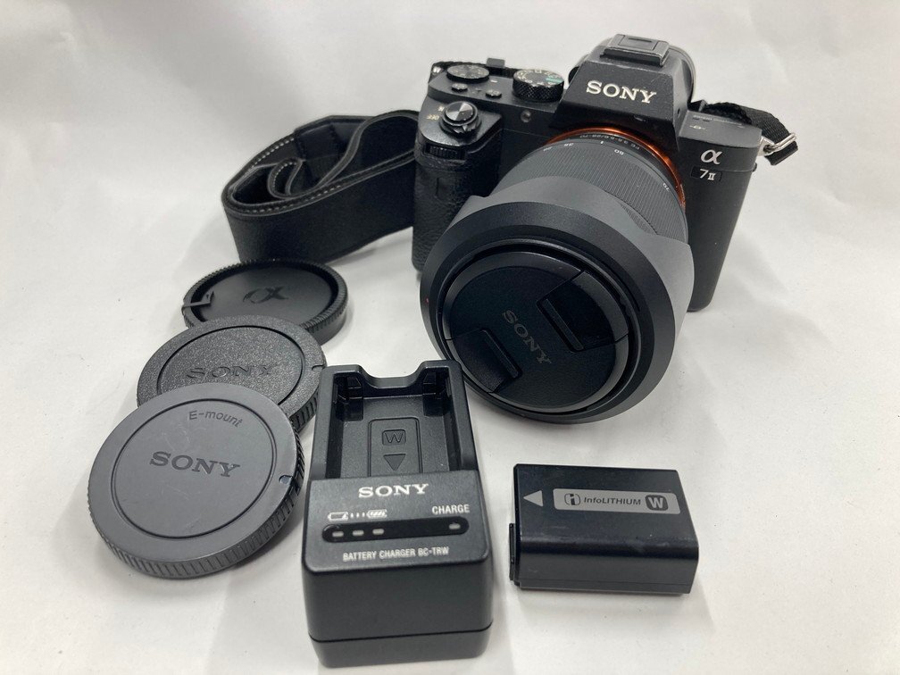 SONY α7II ILCE-7M2 ミラーレス一眼 付属品セット ジャンク SONY α7II ILCE-7M2 ミラーレス一眼 付属品セット ジャンク