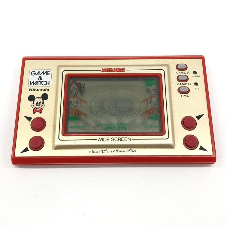 Yahoo!オークション -「ゲームウォッチ ミッキーマウス」の落札