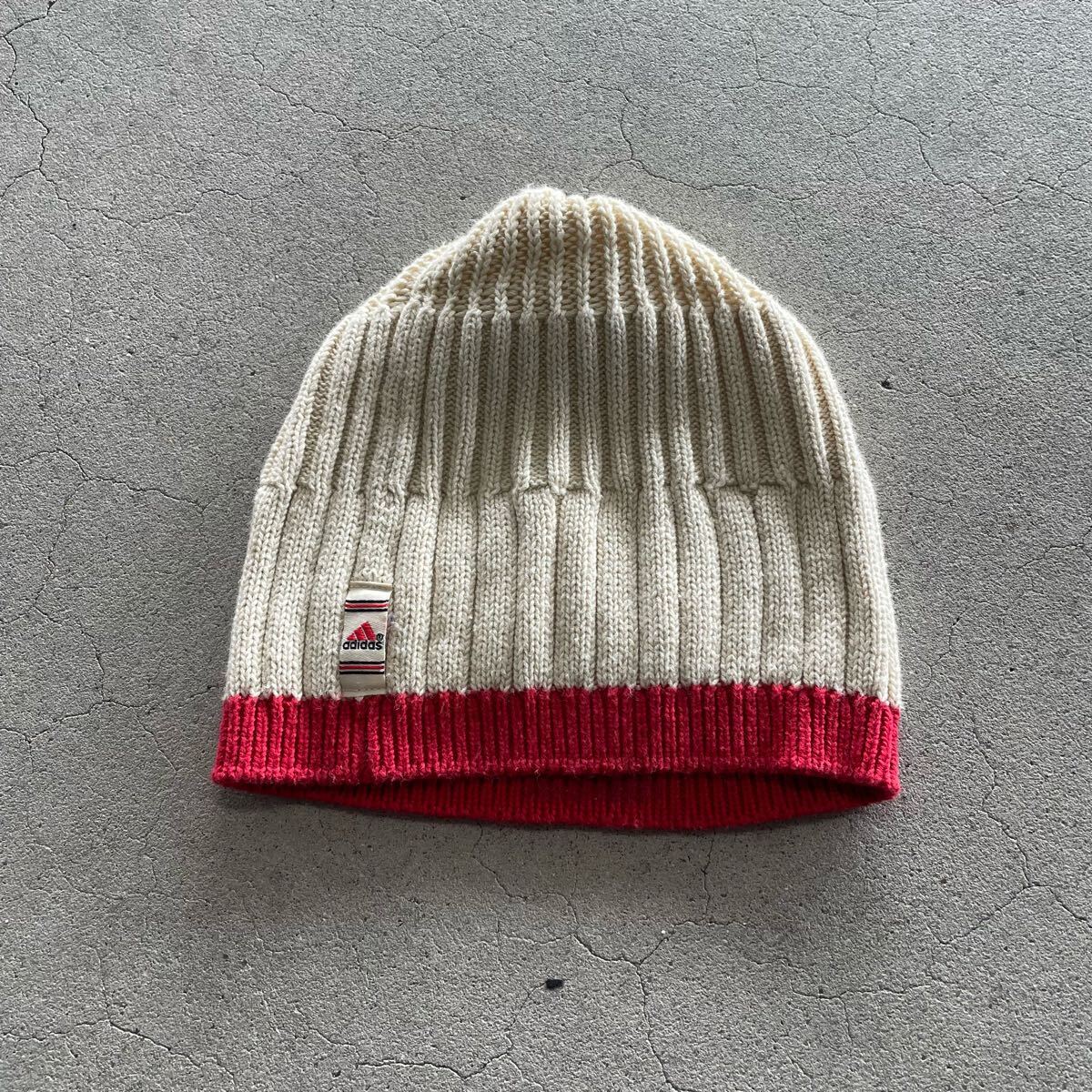 ⭐️美品）adidas 90s ビーニー ニット帽 y2k あいみょん 帽子